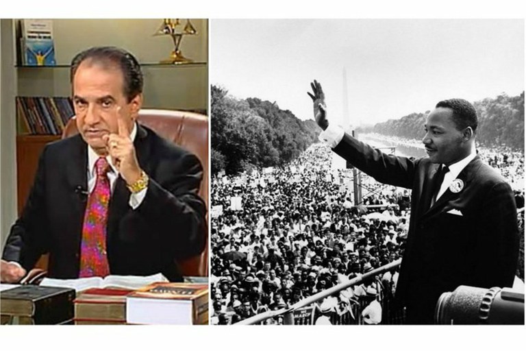 Silas Malafaia e Martin Luther King: duas faces da mesma moeda? (Fotos: Agência Brasil e Wikimedia Commons)